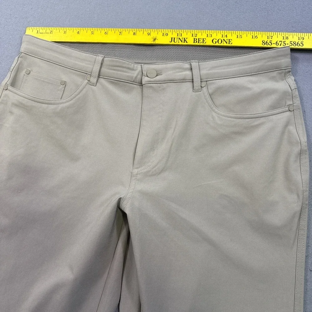 Lot Of 2 Greg Norman Jordan Golf Pants 336x34 Stretch Men Straight Performance